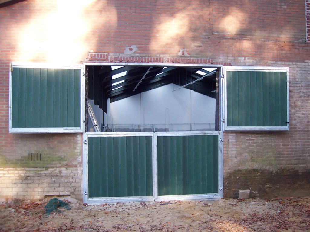 vierdelige buitendeur hal Gaasbeek Constructie