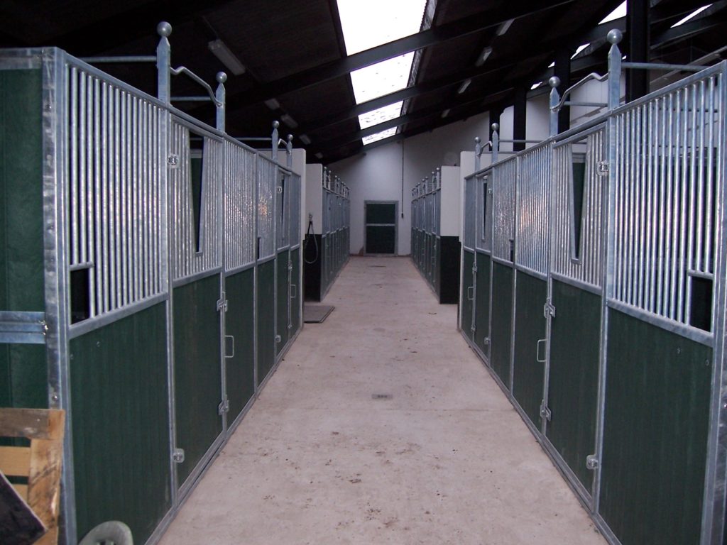 paardenstallen Gaasbeek Constructie