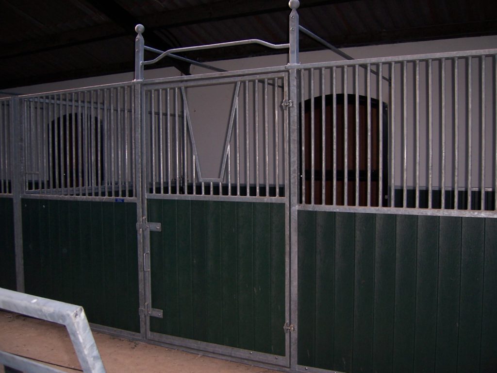 grote paardenbox Gaasbeek Constructie