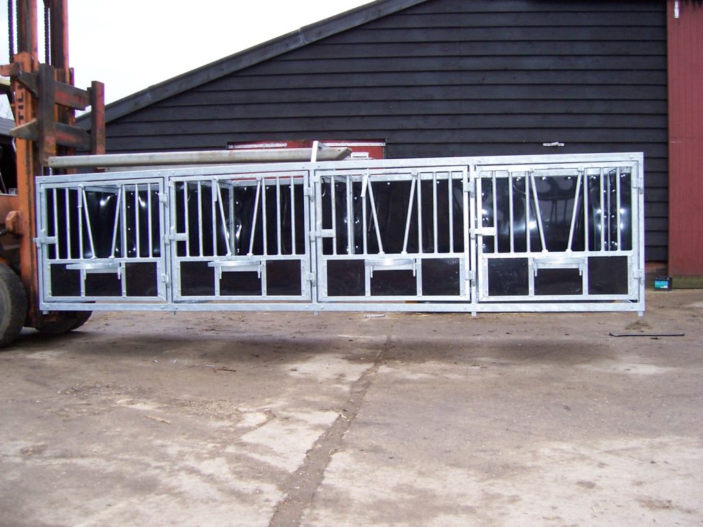 mobiel kalverhok Gaasbeek Constructie