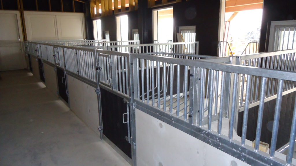 ponystal compleeg Gaasbeek Constructie